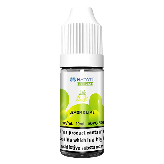 Hayati Pro Max Lemon & Lime Nic Salt Vape Juice