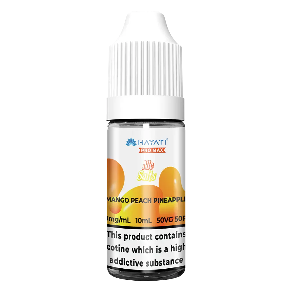 Hayati Pro Max Mango Peach Pineapple Nic Salt Vape Juice