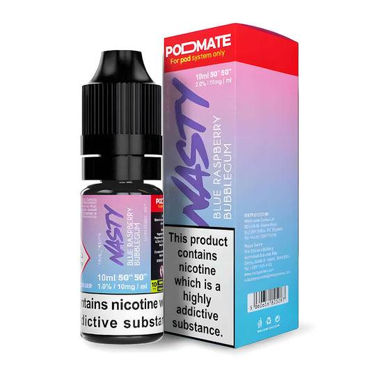 Nasty Podmate Blue Raspberry Bubblegum Nic Salt