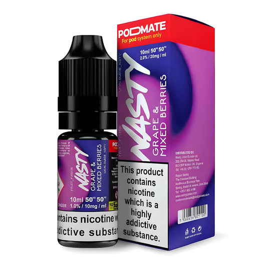 Nasty Podmate Grape Mix Berries Nic Salt