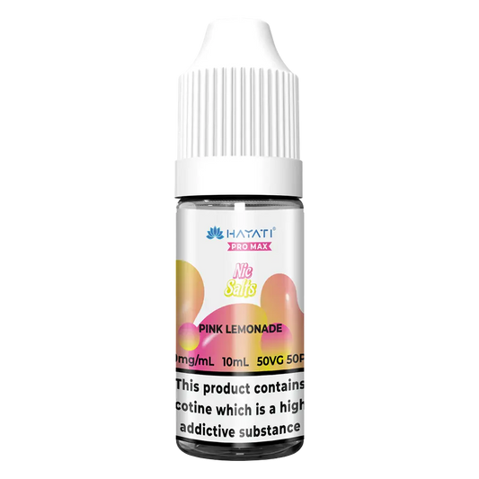 Hayati Pro Max Pink Lemonade Nic Salt Vape Juice