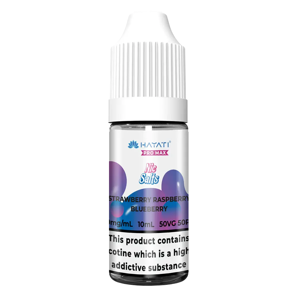 Hayati Pro Max Strawberry Raspberry Blueberry Nic Salt Vape Juice