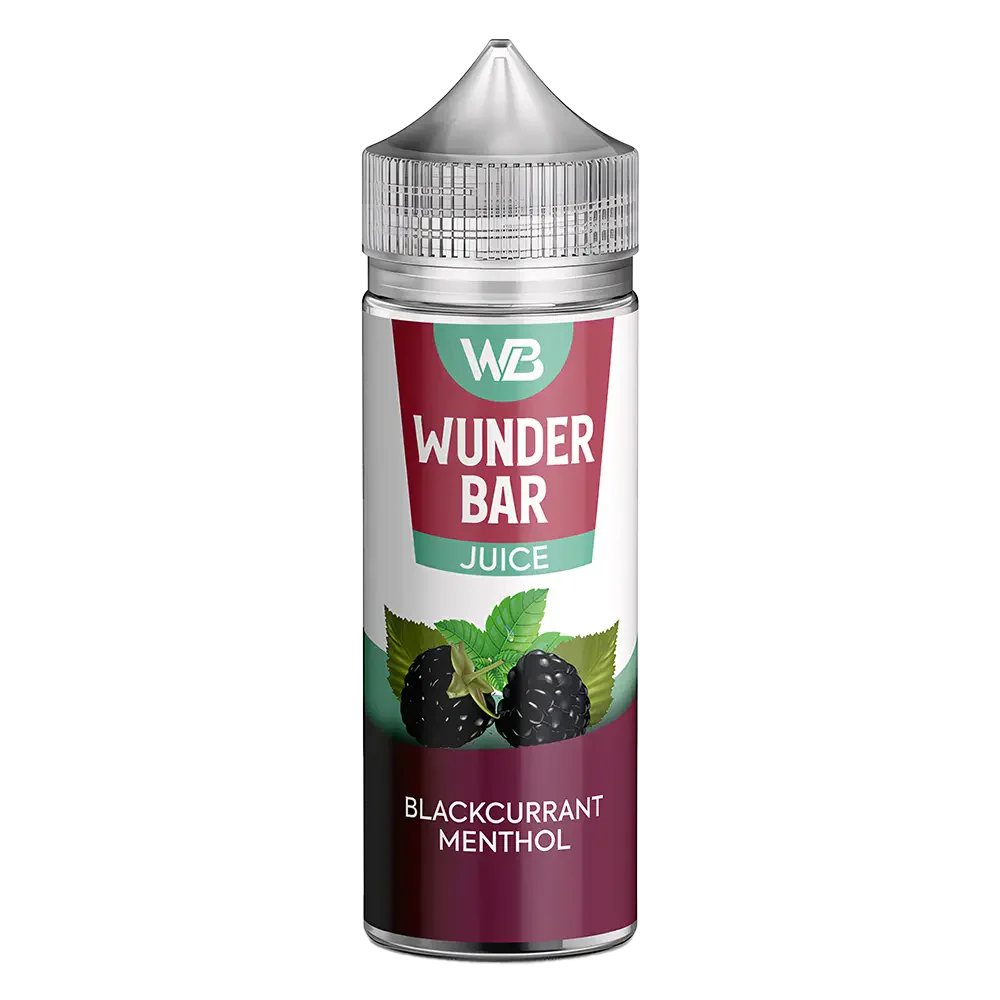 Wunder Bar Blackcurrant Menthol 100ml Shortfill E-Liquid