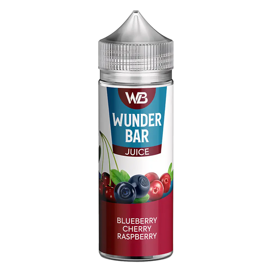 Wunder Bar Blueberry Cherry Cranberry 100ml Shortfill E-Liquid