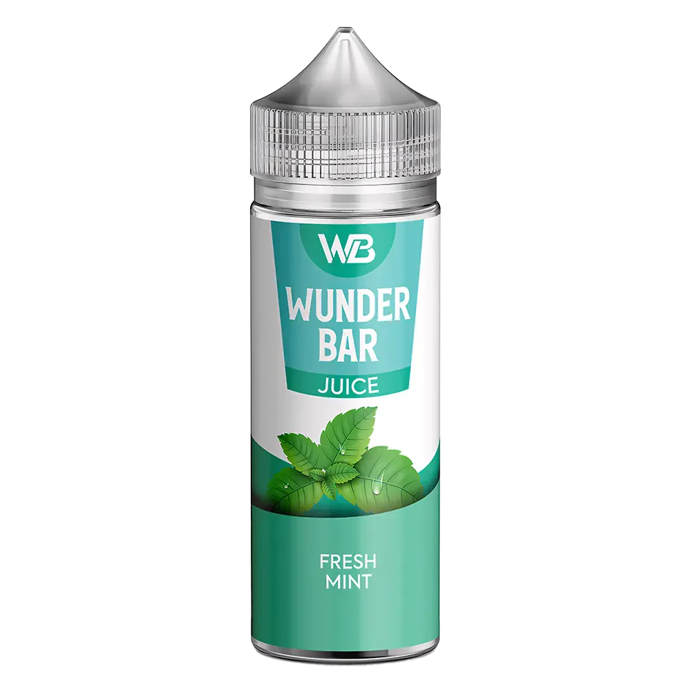 Wunder Bar Fresh Mint 100ml Shortfill E-Liquid