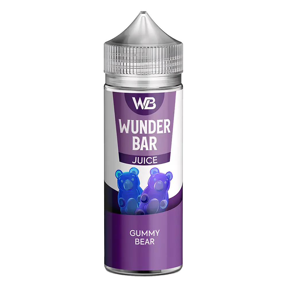 Wunder Bar Gummy Bear 100ml Shortfill E-Liquid