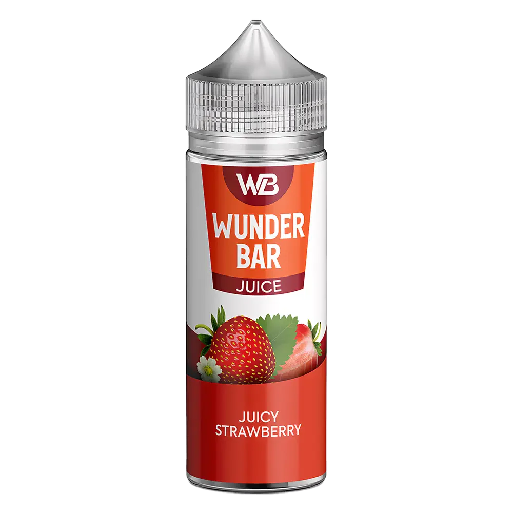 Wunder Bar Juicy Strawberry 100ml Shortfill E-Liquid