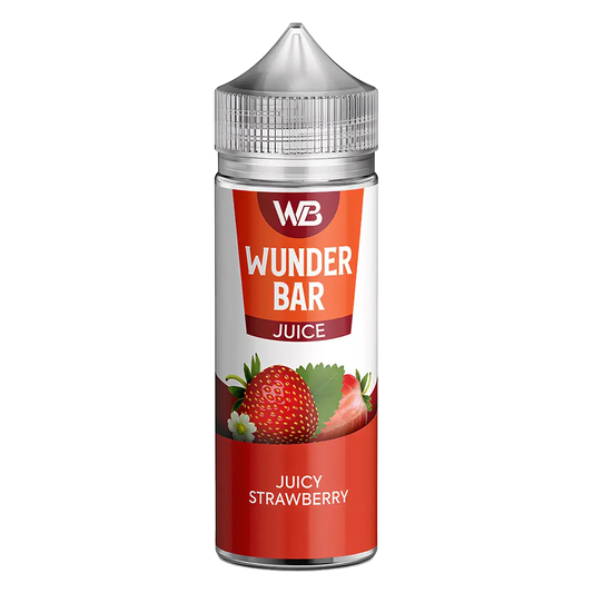 Wunder Bar Juicy Strawberry 100ml Shortfill E-Liquid