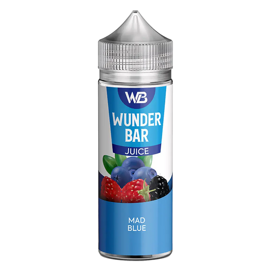 Wunder Bar Mad Blue 100ml Shortfill E-Liquid