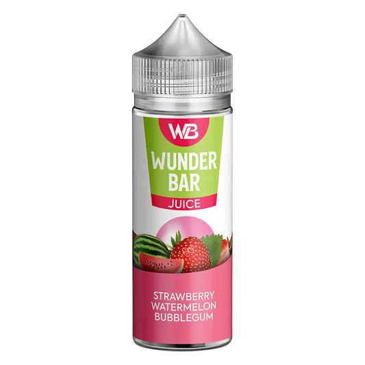 Wunder Bar Strawberry Watermelon Bubblegum 100ml Shortfill E-Liquid