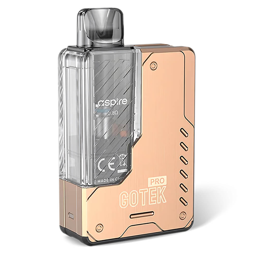 Aspire Gotek Pro Pod Vape Kit Rose Gold