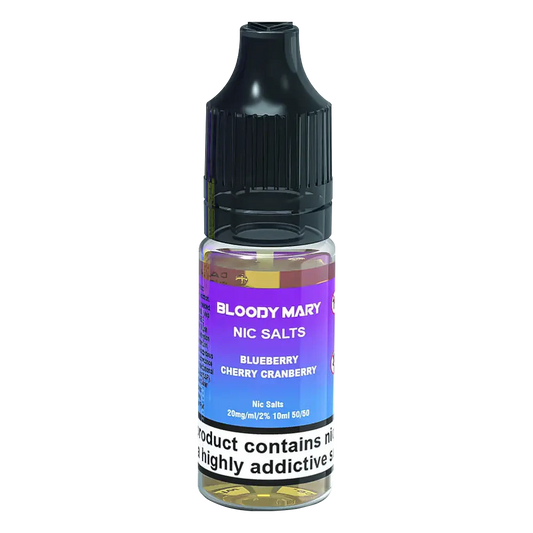 Bloody Mary Blueberry Cherry Cranberry Nic Salt Vape Juice