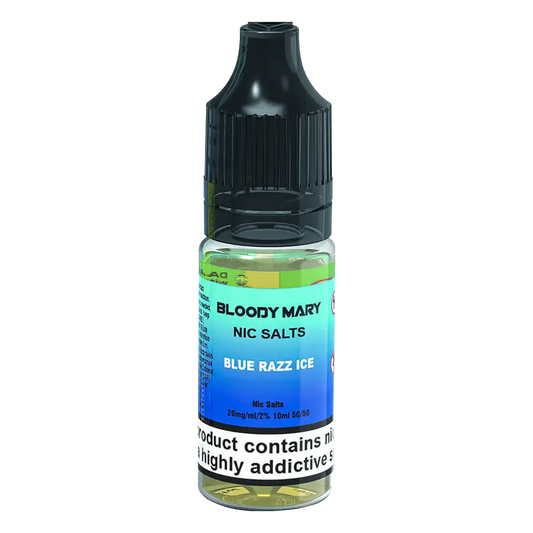 Bloody Mary Blue Razz Ice Nic Salt Vape Juice