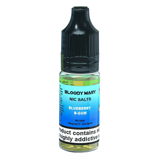 Bloody Mary Blueberry B-Gum Nic Salt Vape Juice