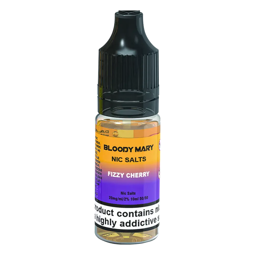 Bloody Mary Fizzy Cherry Nic Salt Vape Juice