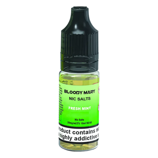 Bloody Mary Fresh Mint Nic Salt Vape Juice