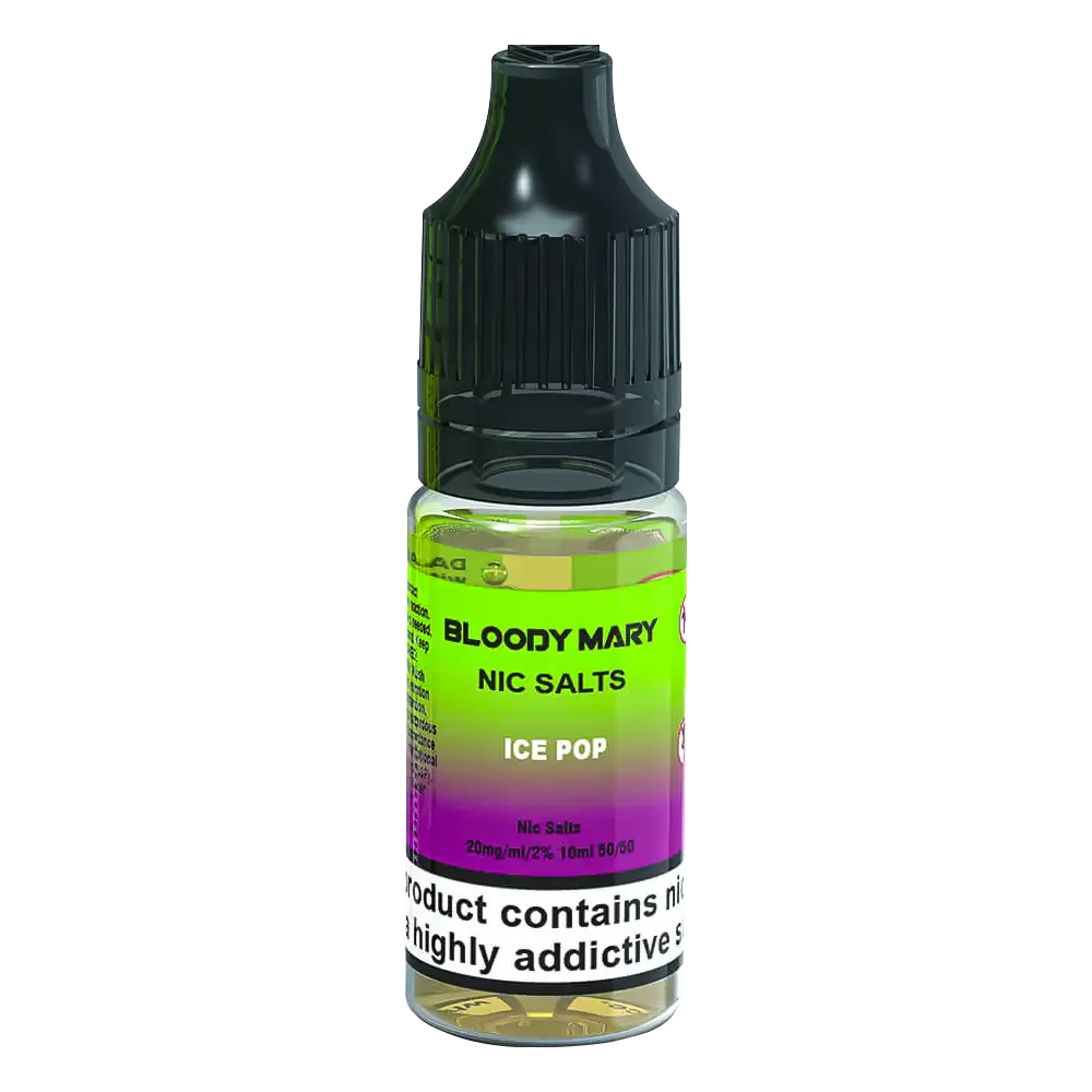 Bloody Mary Ice Pop Nic Salt Vape Juice