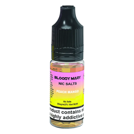 Bloody Mary Peach Mango Nic Salt Vape Juice