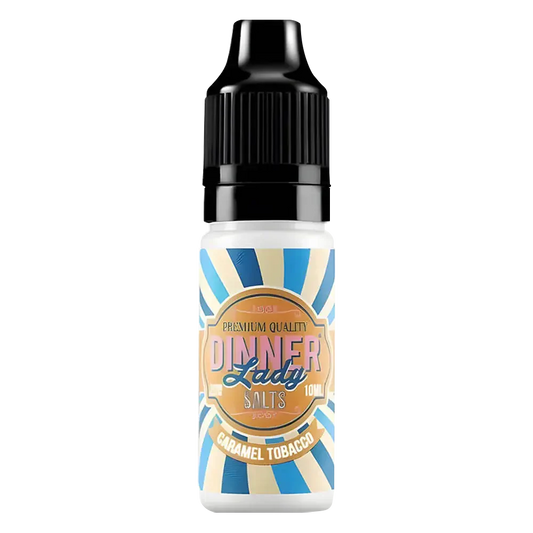 Dinner Lady Caramel Tobacco Nic Salt E-Liquid 10ml