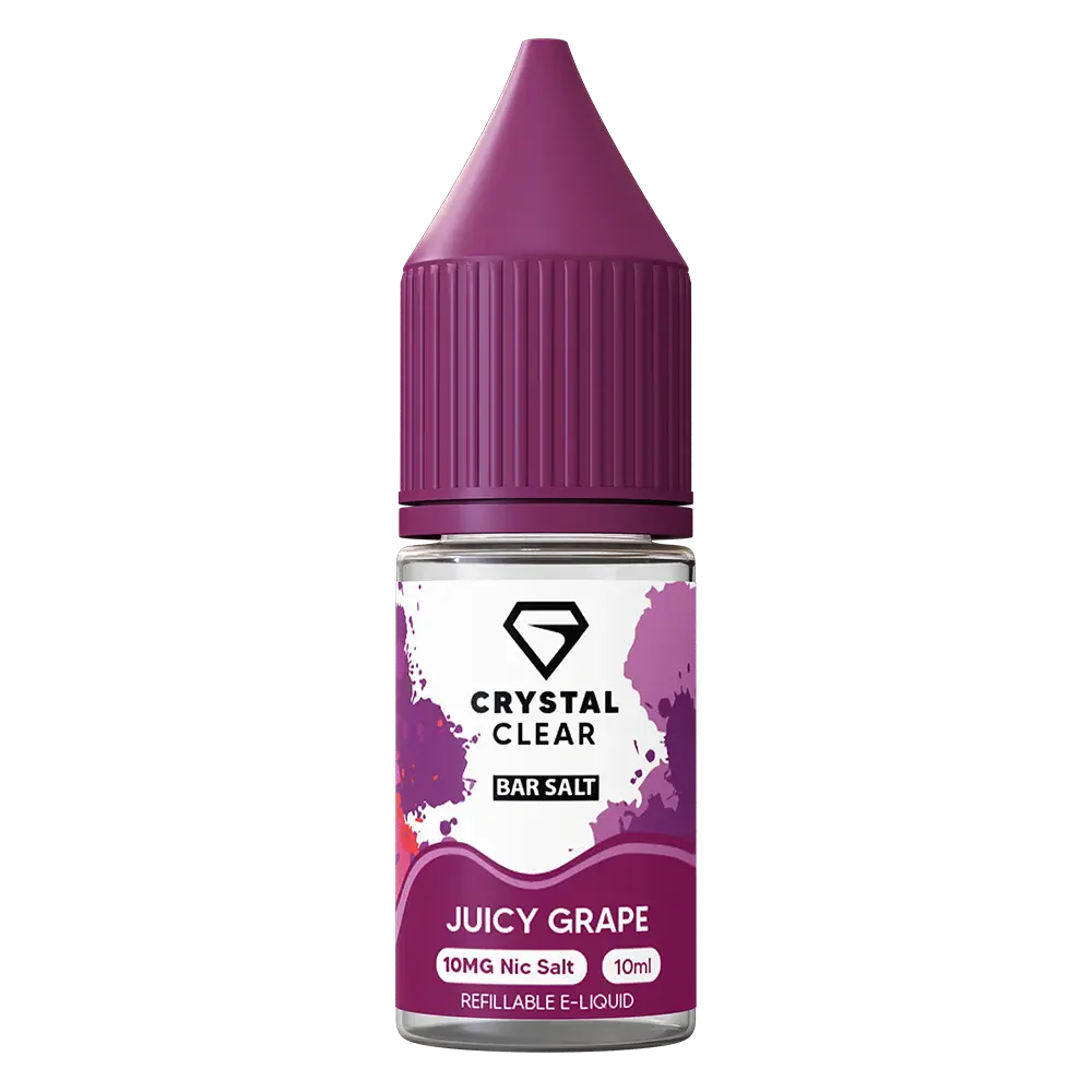 Crystal Clear Juicy Grape Nic Salt