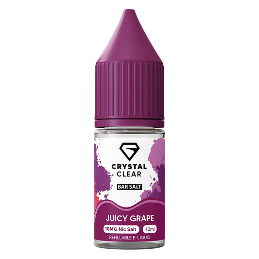 Crystal Clear Juicy Grape Nic Salt