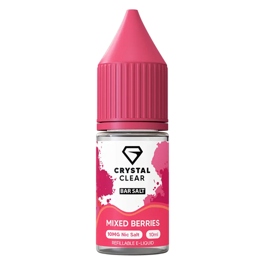 Crystal Clear Mixed Berries Nic Salt Vape juice 10ml