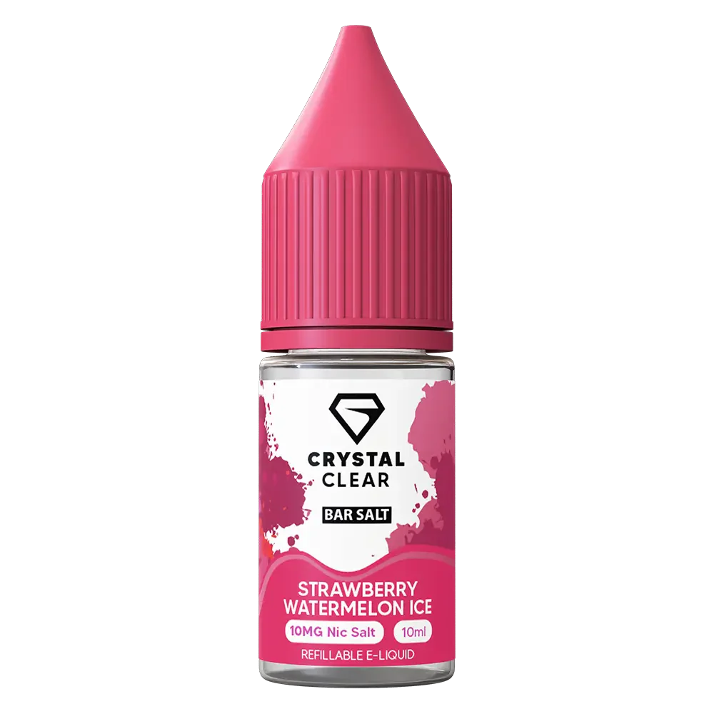 Crystal Clear Strawberry Watermelon Nic Salt Vape juice 10ml