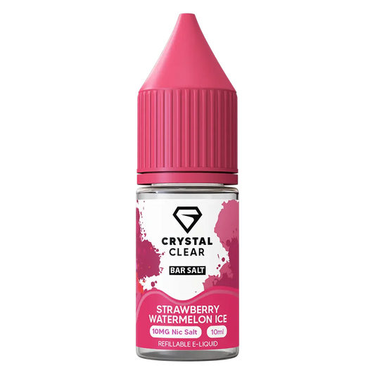 Crystal Clear Strawberry Watermelon Nic Salt Vape juice 10ml