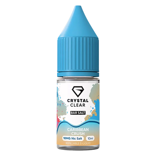 Crystal Clear Caribbean Crush  Nic Salt Vape juice 10ml