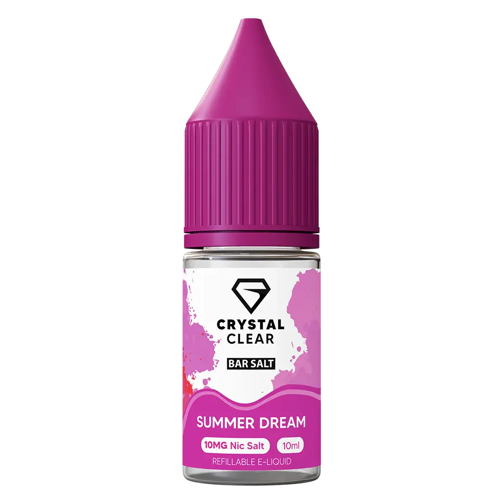 Crystal Clear Summer Dream Nic Salt Vape juice 10ml