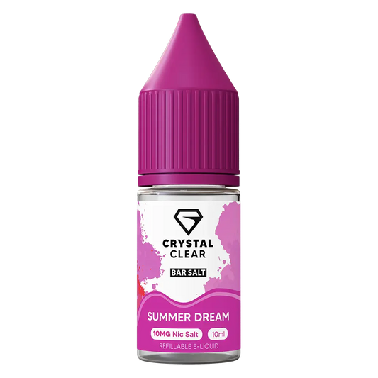 Crystal Clear Summer Dream Nic Salt Vape juice 10ml