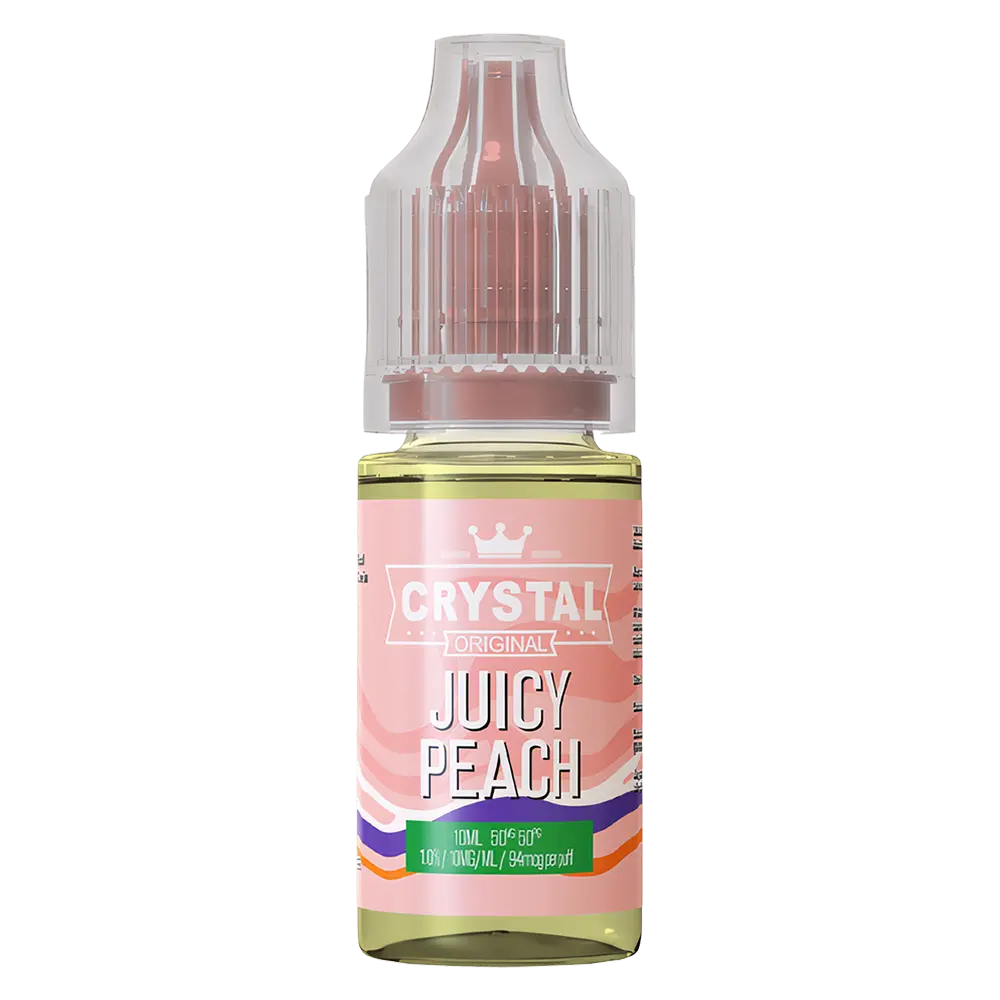 SKE Crystal Juicy Peach Nic Salt Vape juice