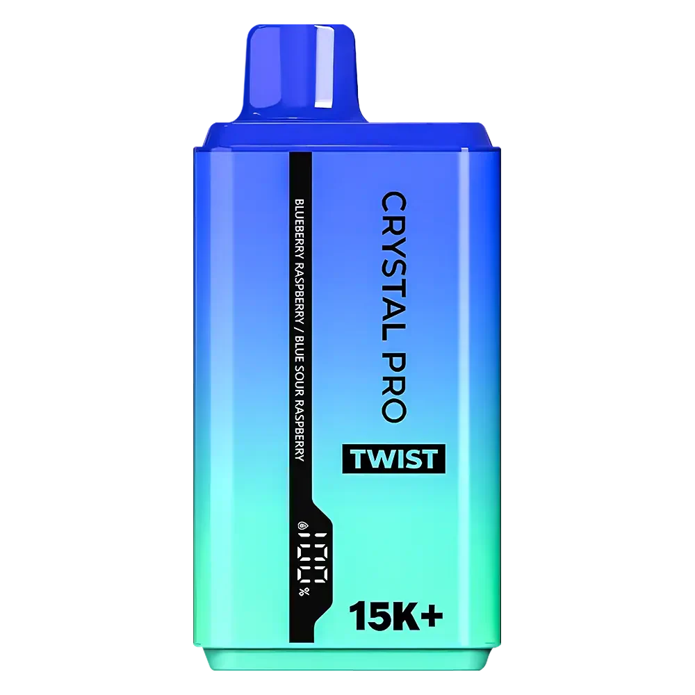 Crystal Pro Twist 15000 Blueberry Raspberry/Blue Sour Raspberry
