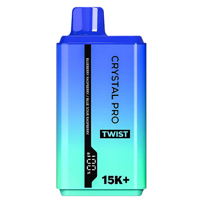 Crystal Pro Twist 15000 Blueberry Raspberry/Blue Sour Raspberry