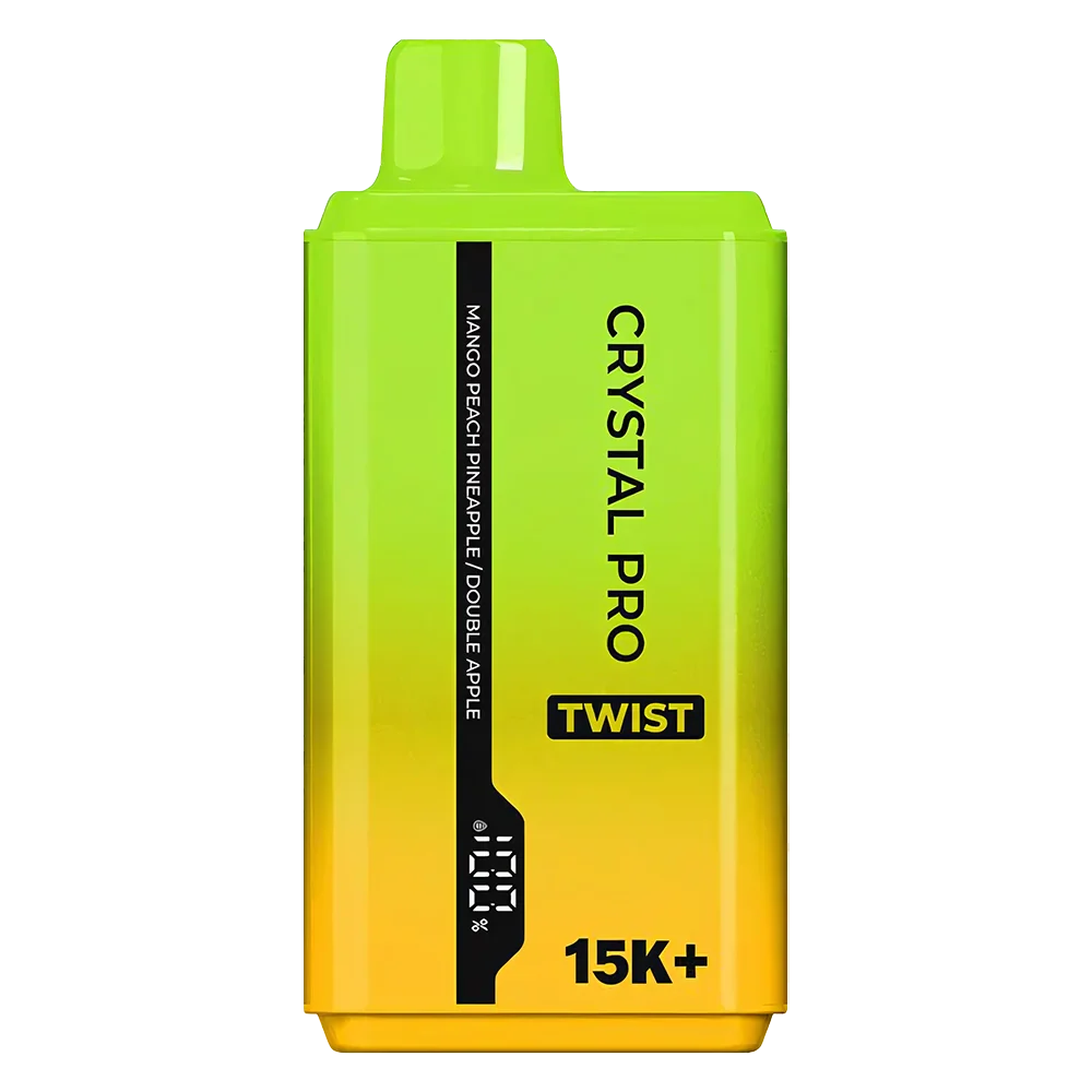 Crystal Pro Twist 15000 Mango Peach Pineapple/Double Apple