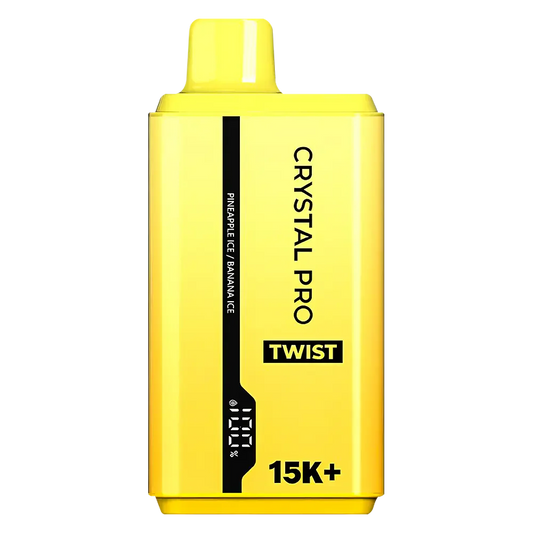 Crystal Pro Twist 15000 Pineapple Ice / Banana Ice Disposable Vape