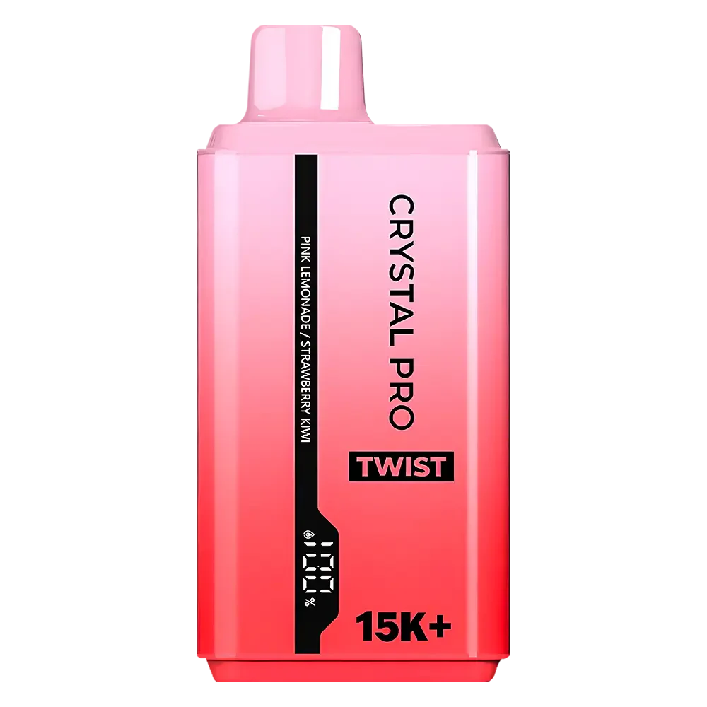 Crystal Pro Twist 15000 Pink Lemonade/Strawberry Kiwi