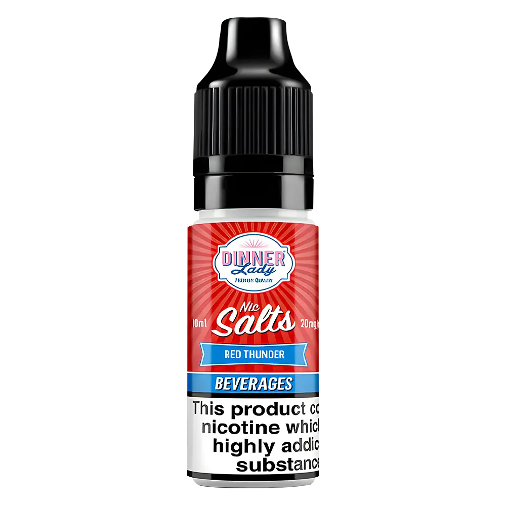 Dinner Lady Red Thunder Nic Salt Vape Juice