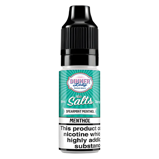 Dinner Lady Spearmint Menthol Nic Salt Vape Juice