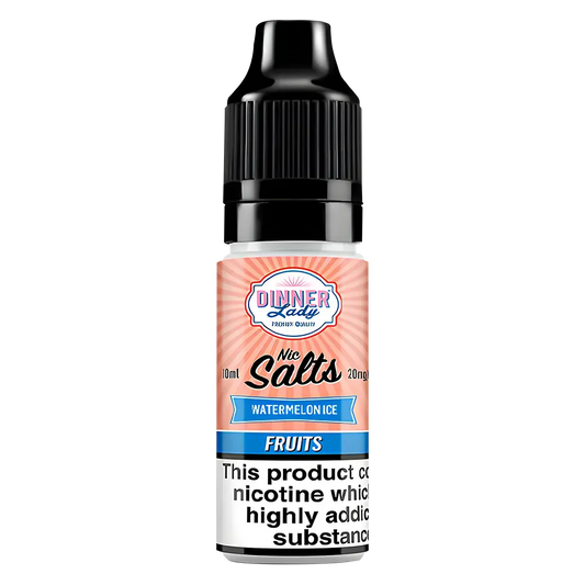 Dinner Lady Watermelon Ice Nic Salt Vape Juice