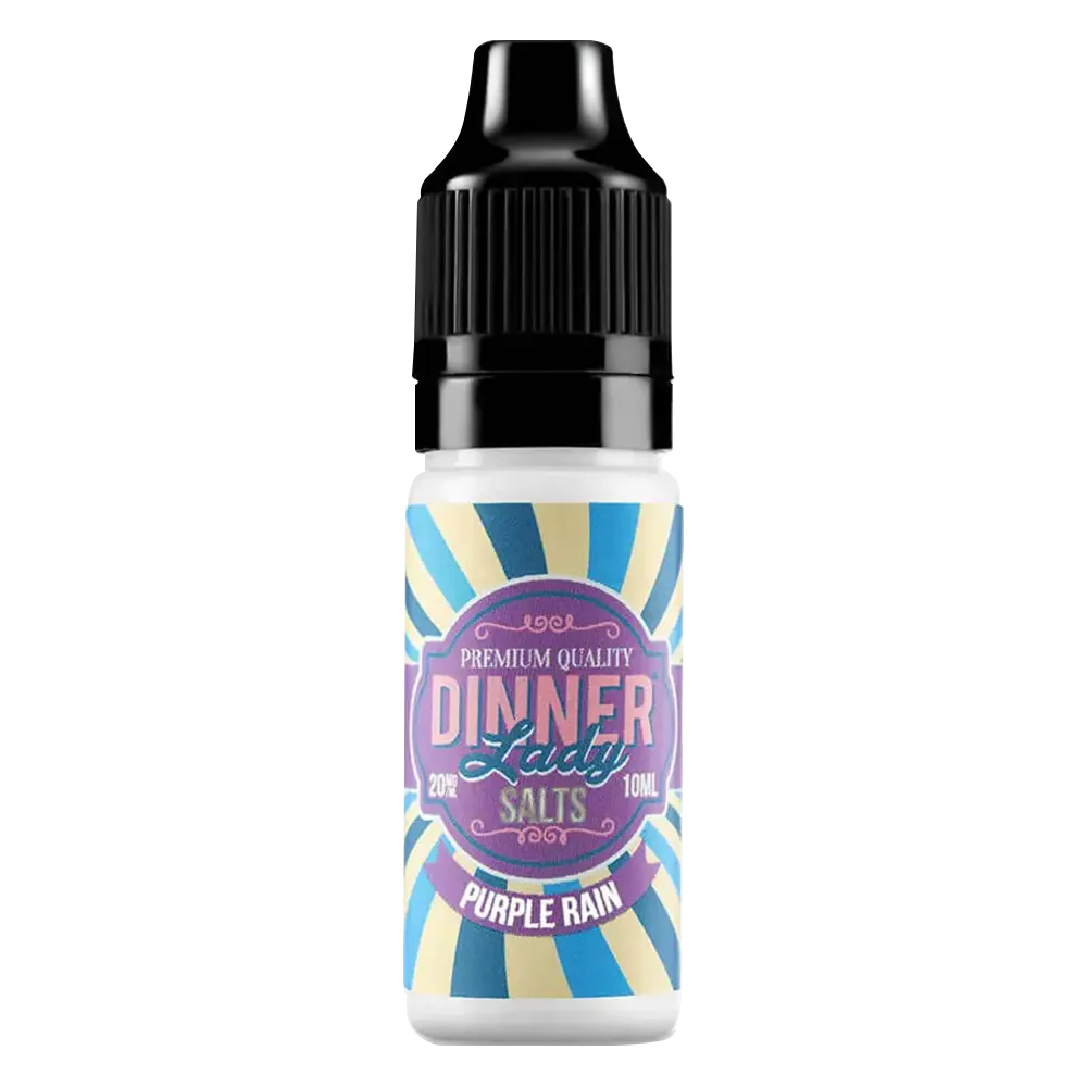 Dinner Lady Purple Rain Nic Salt E-Liquid 10ml