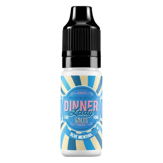 Dinner Lady Blue Menthol Nic Salt E-Liquid 10ml