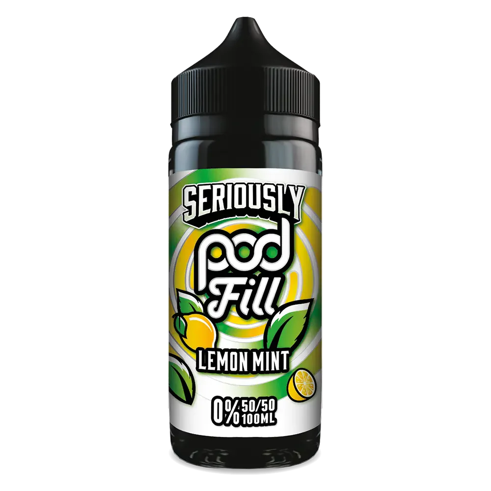 Seriously Pod Fill by Doozy Vape Lemon Mint 100ml E-liquid