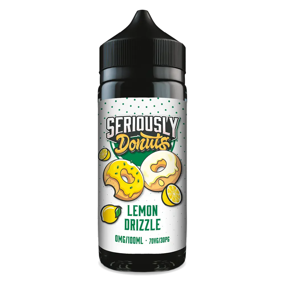Seriously Donuts by Doozy Lemon Drizzle 100ml Shortfill E-Liquid