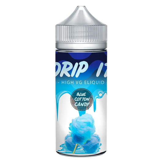 Drip it Blue Cotton Candy 100ml Shortfill e-Liquid