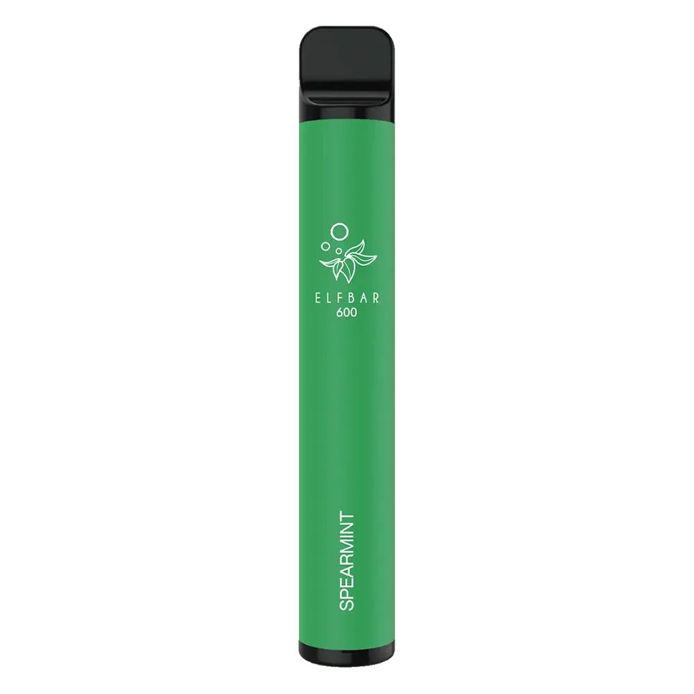 Elf Bar 600 Spearmint Disposable Vape - 10 for 30 Elf Bar 600 Spearmint Disposable Vape - 10 for 30