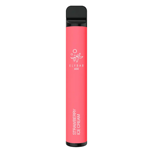 Elf Bar 600 Strawberry Ice Cream Disposable Vape