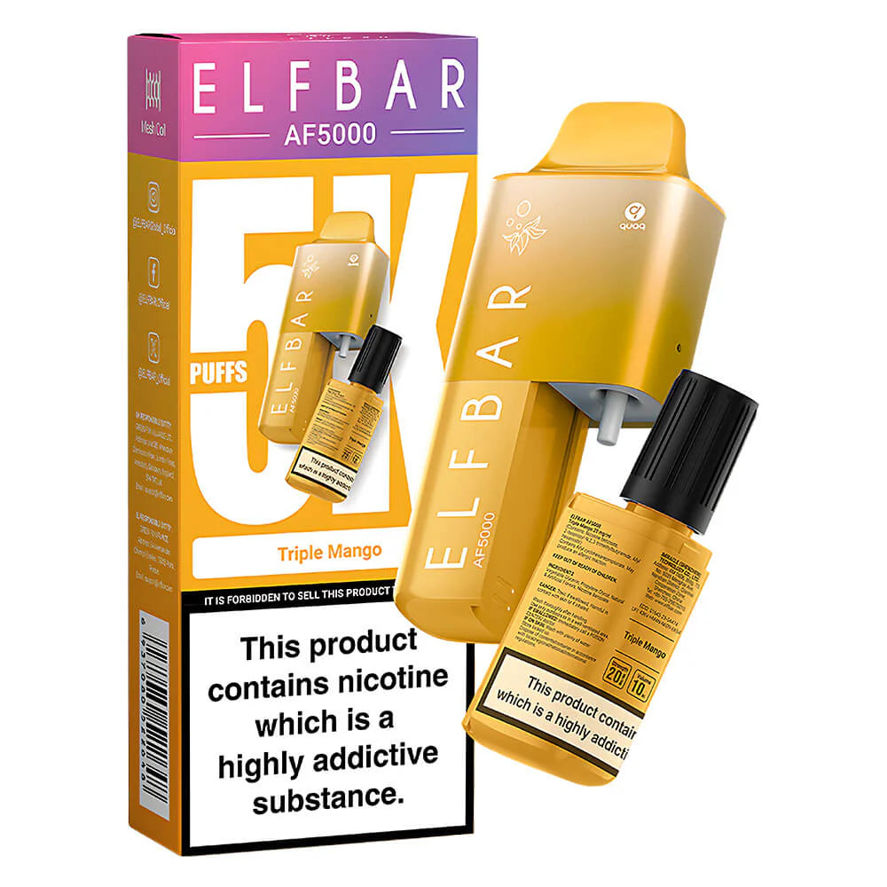 Elf Bar AF5000 Triple Mango Disposable Vape