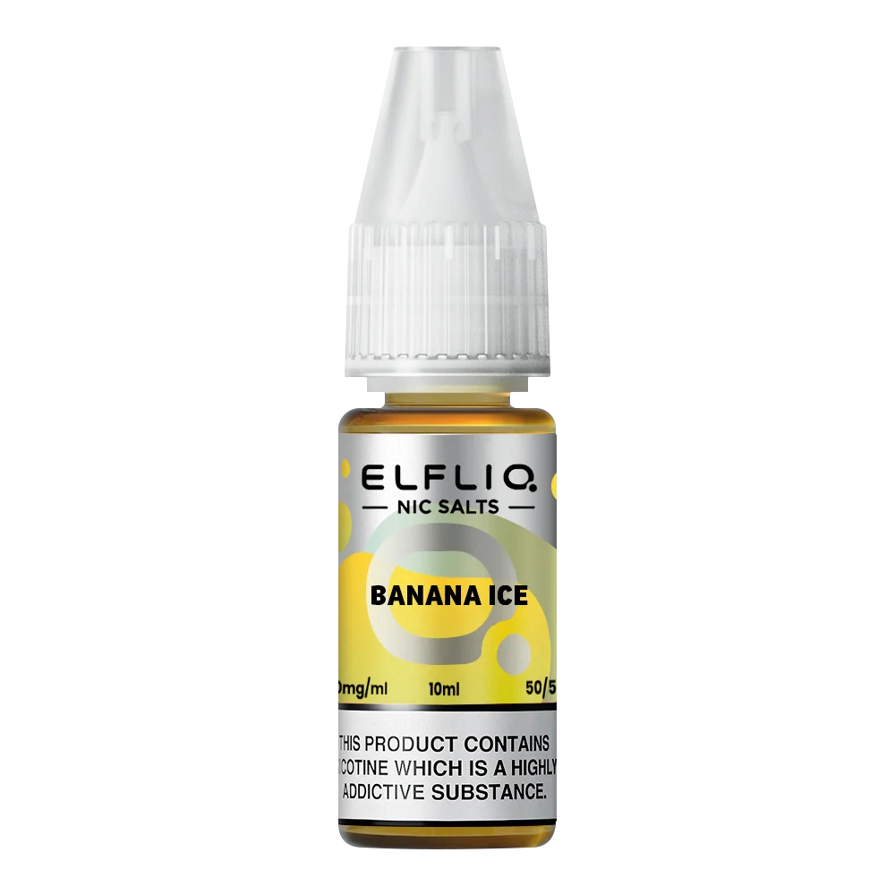 Elf Bar ElfLiq Banana Ice Nic Salt Vape Juice