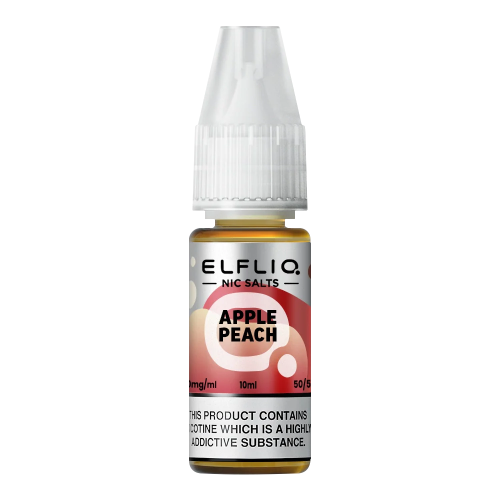 Elf Bar ElfLiq Apple Peach Nic Salt Vape Juice